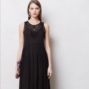 Anthropologie Macramé Day Dress XS